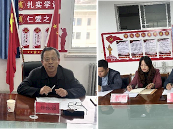 机电工程系召开济南职业学院孙振强教授 来我院帮扶交流座谈会